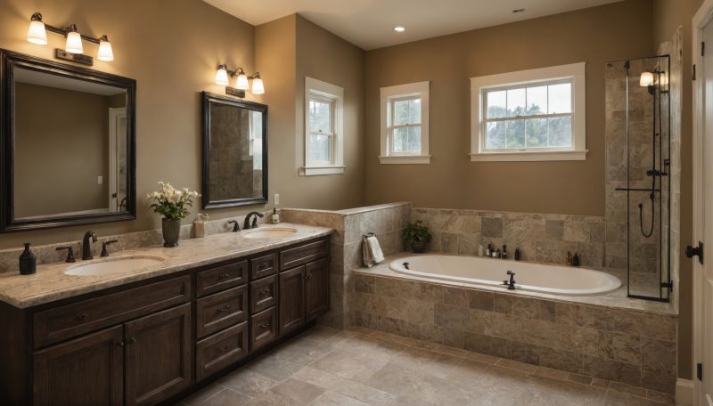 Master Bathroom Renovation with Modern Fixtures