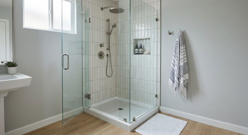 Shower Stall Installation in Portland, ME